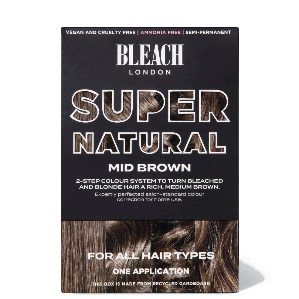 BLEACH LONDON Super Natural Kit - Mid Brown Image 1