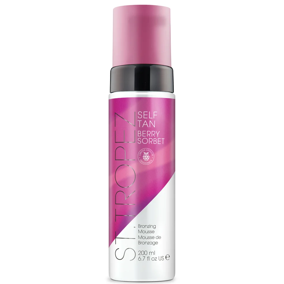 St. Tropez Self Tan Berry Sorbet Mousse 200ml Image 1