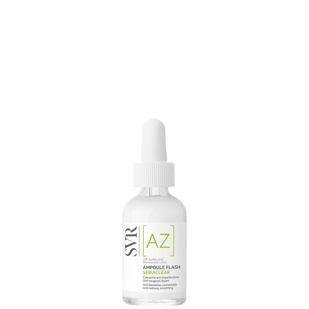 SVR SEBIACLEAR Ampoule Flash - 15% Azelaic Acid Anti-Blemish Serum for Acne-prone, Oily, Combination Skin, 40ml Image 1