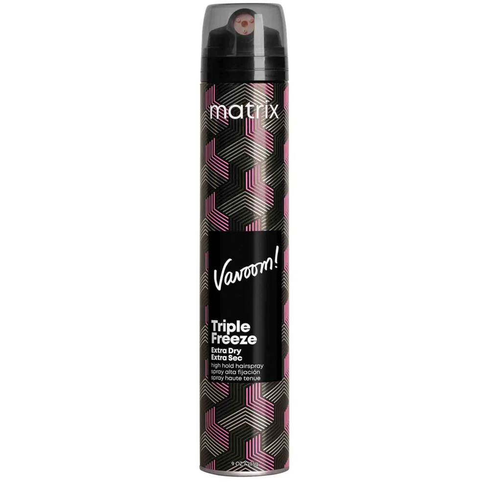 Matrix Vavoom Triple Freeze Extra Dry High Hold Hairspray for Long Lasting Lift 300ml Image 1
