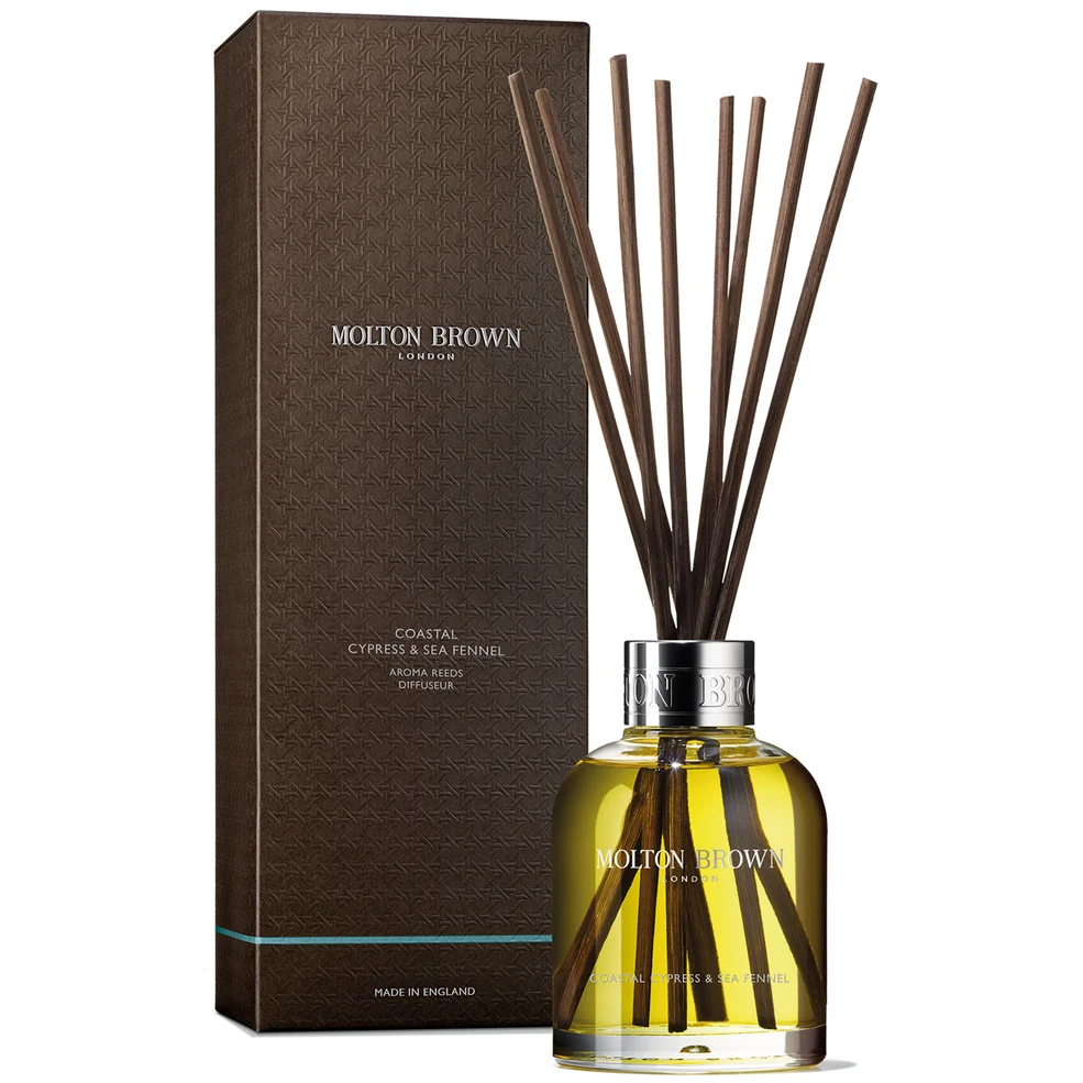 Molton Brown Coastal Cypress and Sea Fennel Aroma Reeds 150ml Image 1