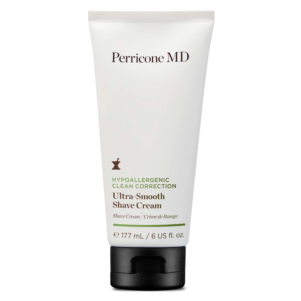 Perricone MD Hypoallergenic Clean Correction Ultra-Smooth Shave Cream 6oz FG Image 1