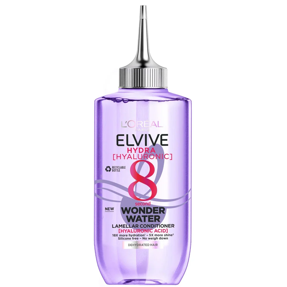 L'Oréal Elvive Hydra Hyaluronic Acid 8 Second Wonder Water 200ml Image 1