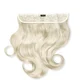 LullaBellz Thick 16 1-Piece Curly Clip in Hair Extensions - Coco Brown