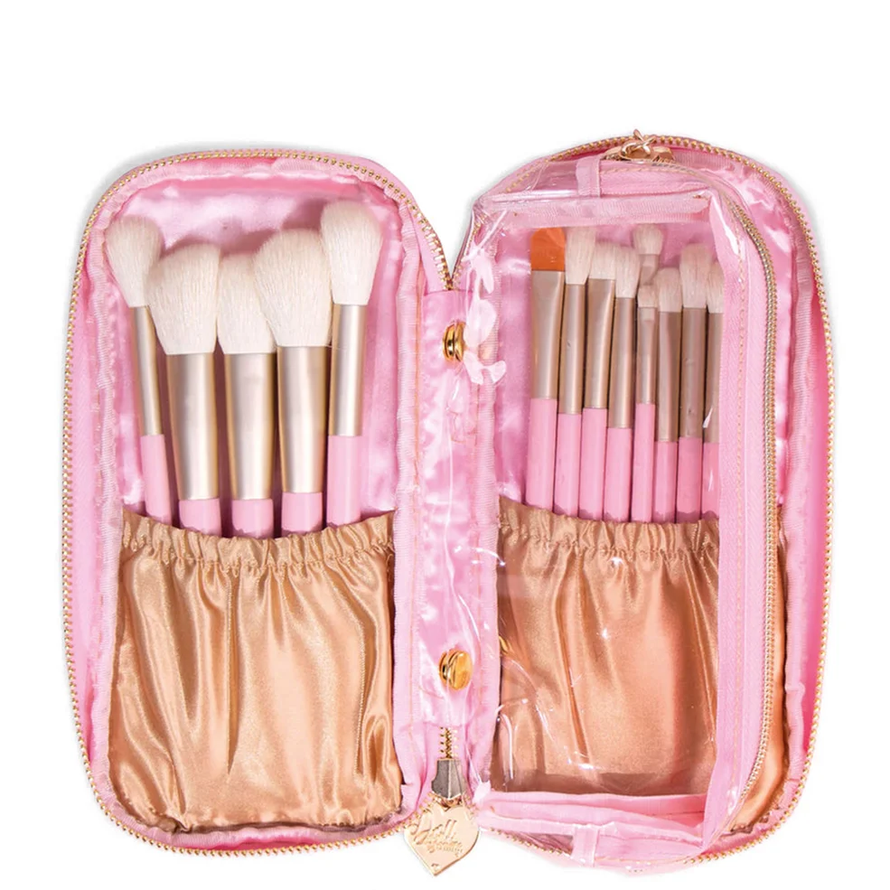 Doll Beauty 15 Piece Synthetic Goat Hair Brush Set Image 1