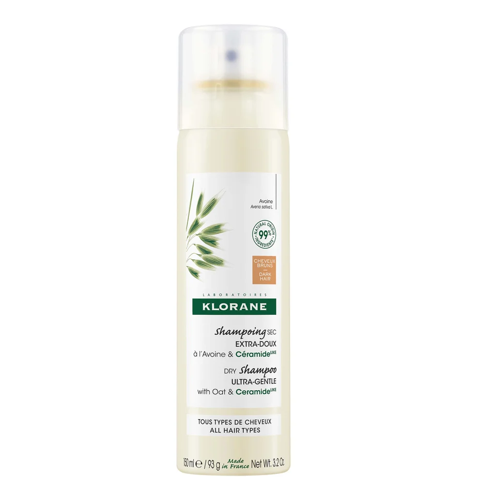 KLORANE Extra-Gentle Tinted Dry Shampoo with Oat and Ceramide LIKE for Brown to Dark Hair 150ml Image 1