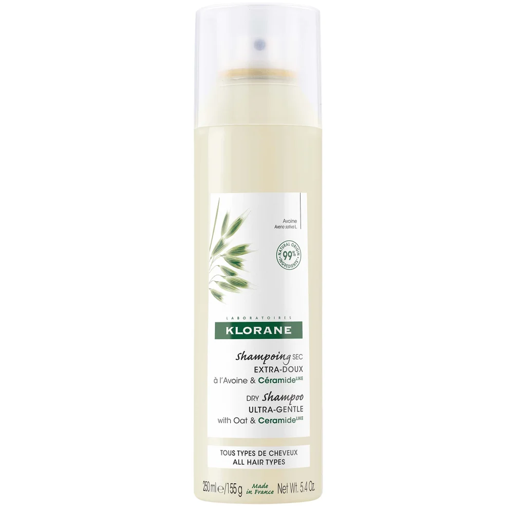 KLORANE Extra-Gentle Dry Shampoo with Oat and Ceramide LIKE for All Hair Types 250ml Image 1