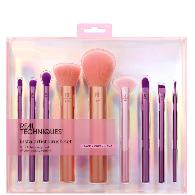 Real Techniques Insta Artist Brush Set (Worth £60.00)
