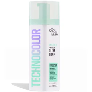 Bondi Sands Technocolor 1 Hour Express Self Tanning Foam - Emerald 200ml - undefined undefined