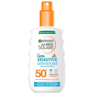 Garnier Ambre Solaire Kids' SPF 50+ Sensitive Advanced Sun Spray 150ml - undefined undefined