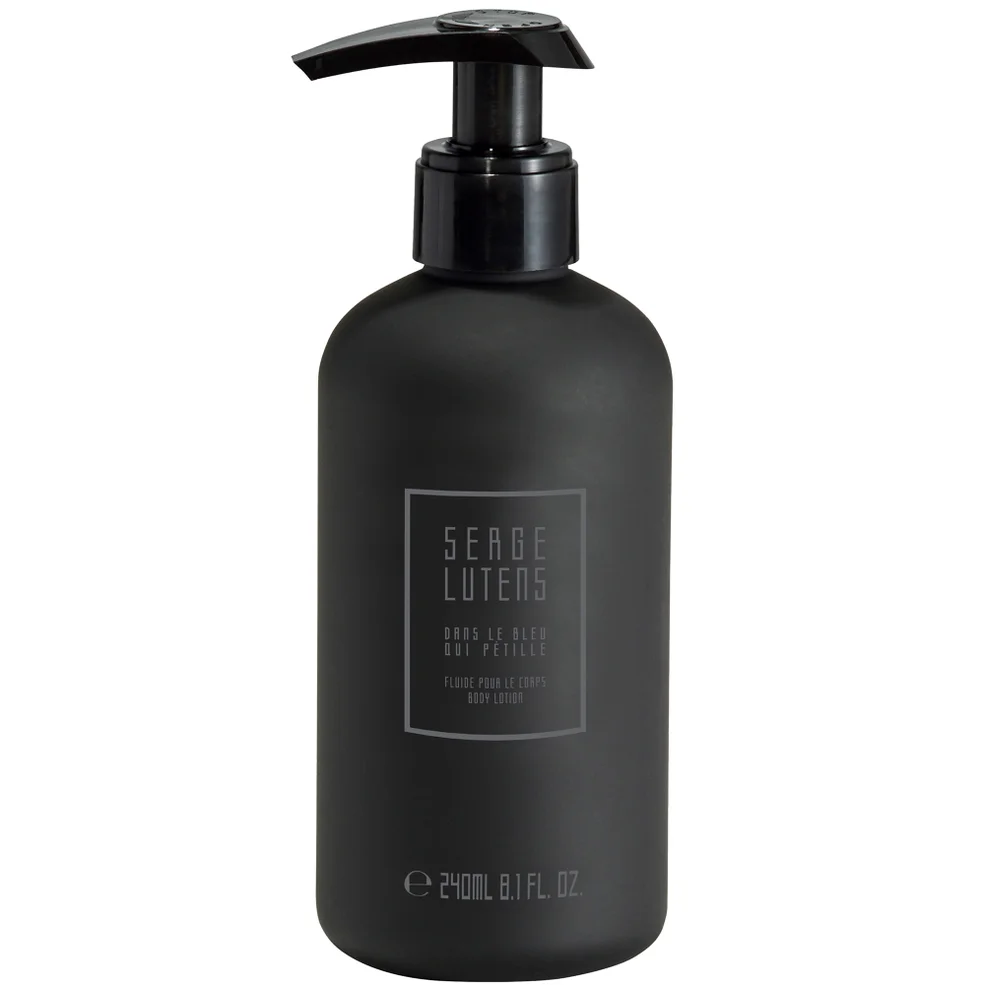 Serge Lutens Matin Lutens Dans Le Bleu Qui Petille Hand and Body Lotion 240ml Image 1