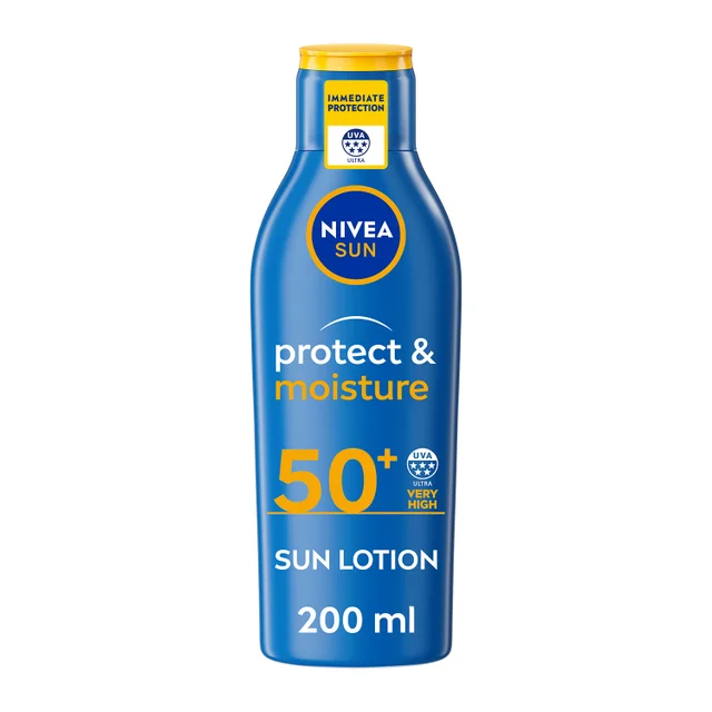 NIVEA SUN Protect & Moisture Sun Cream Lotion SPF50+ 200ml
