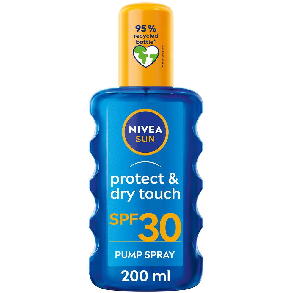 NIVEA SUN Protect & Dry Touch Sun Cream Spray SPF30 200ml Image 1