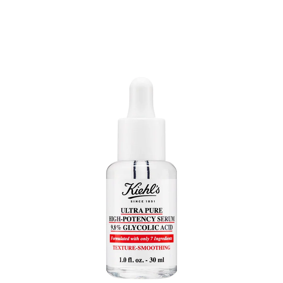 Kiehl's Ultra Pure 10% Glycolic Acid Texture-Smoothing High-Potency Serum 30ml Image 1
