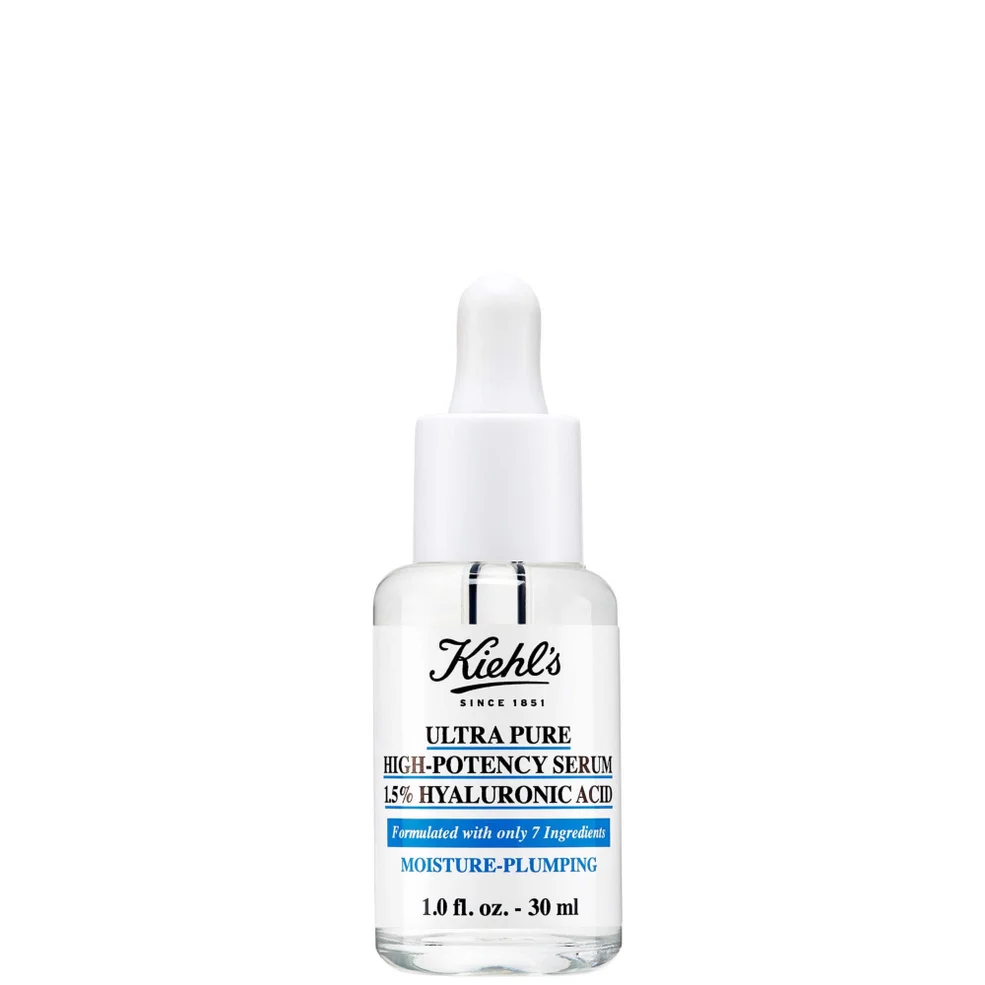 Kiehl's Ultra Pure 1.5% Hyaluronic Acid Moisture Plumping High-Potency Serum 30ml Image 1