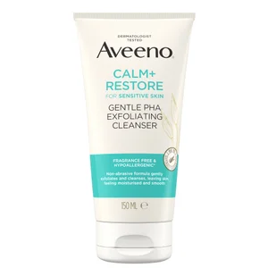 Aveeno Face Calm+Restore Gentle PHA Exfoliating Cleanser 150ml - undefined undefined