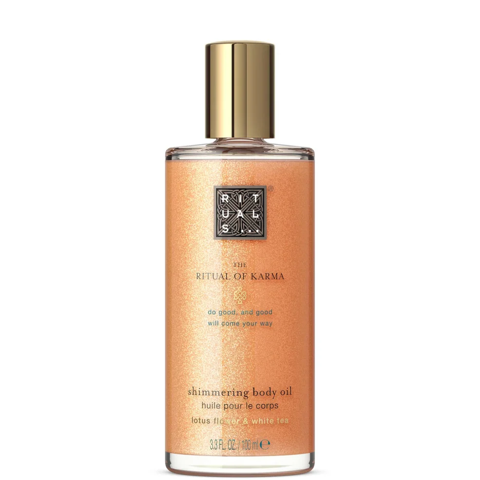 RITUALS The Ritual of Karma Lotus Flower & White Tea Shimmering Body Oil 100 ml Image 1