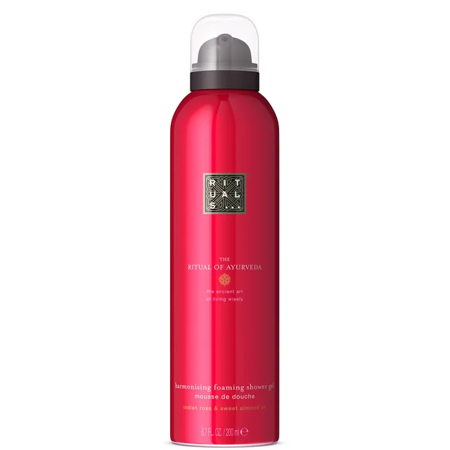 RITUALS The Ritual of Ayurveda Sweet Almond & Indian Rose Foaming Body Wash 200ml