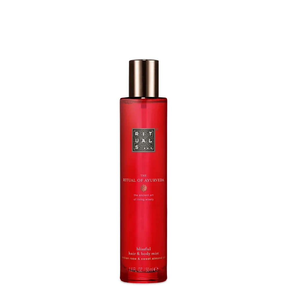 RITUALS The Ritual of Ayurveda Sweet Almond & Indian Rose Hair & Body Mist 50ml Image 1