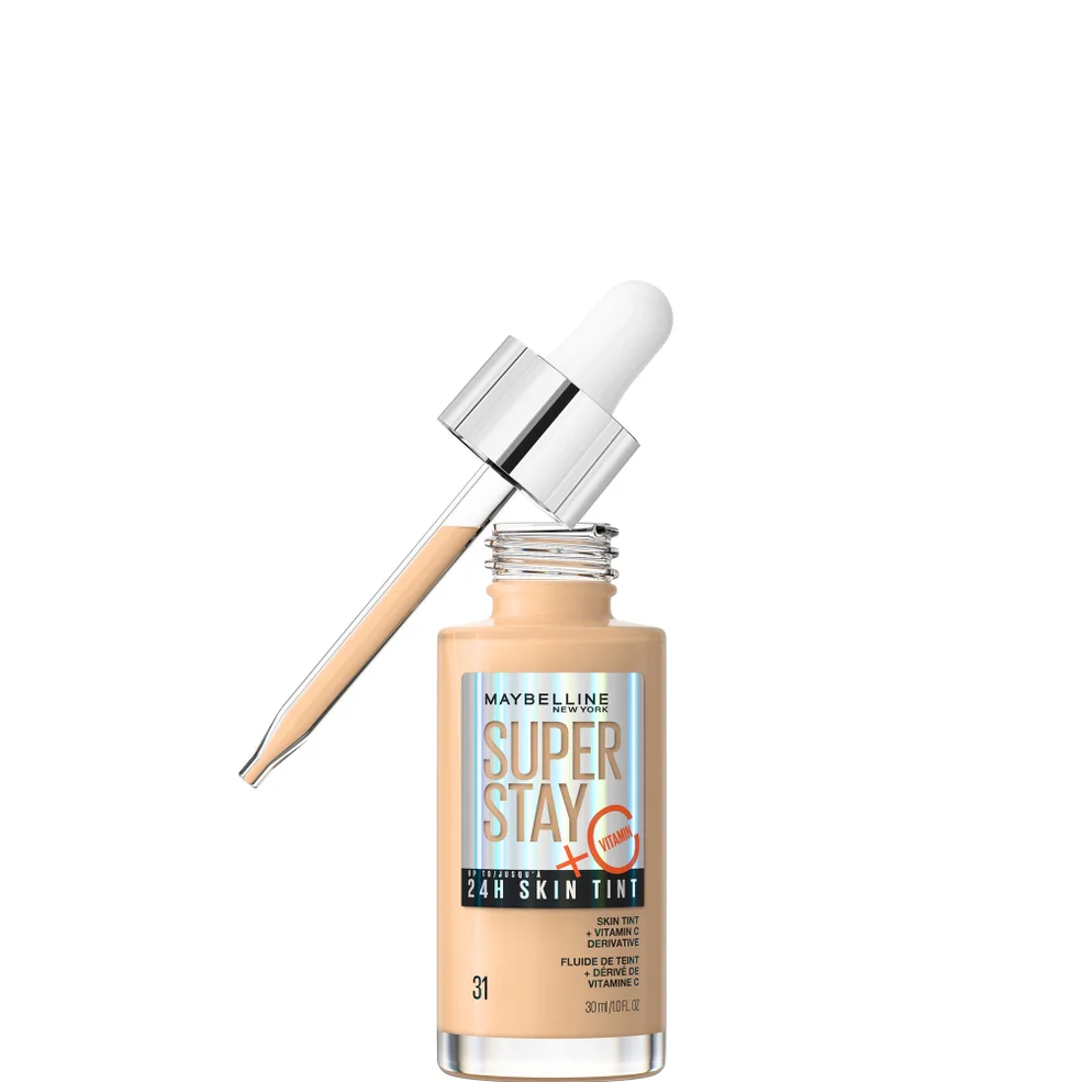 Maybelline Super Stay up to 24H Skin Tint Foundation + Vitamin C - Shade 31 Image 1