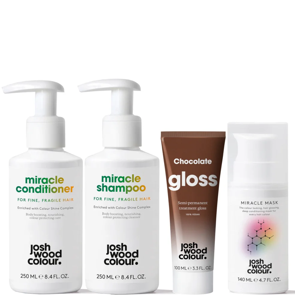 Josh Wood Colour Chocolate Gloss and Ultimate Care Bundle (Worth £68.00) Image 1