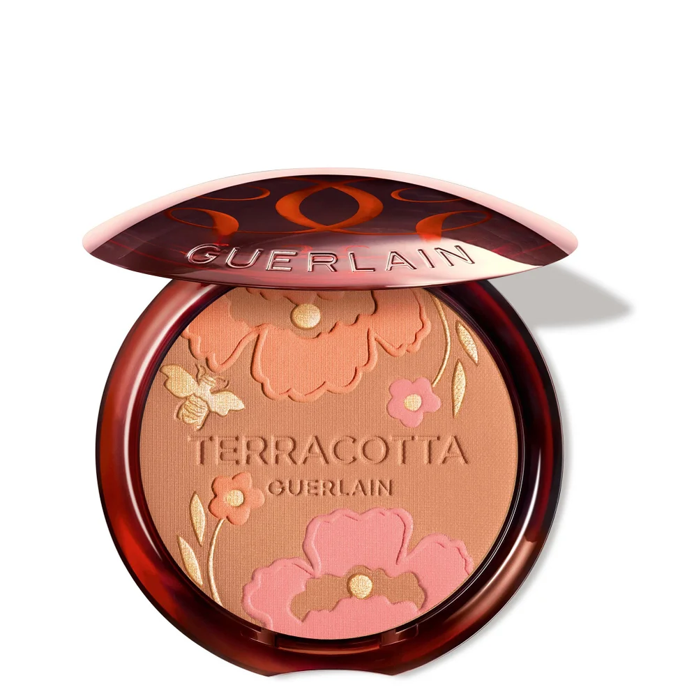 GUERLAIN Limited Edition Terracotta Flower Blossom The Sun-Kissed Natural Healthy Glow Powder - 03 Medium Warm 10g Image 1