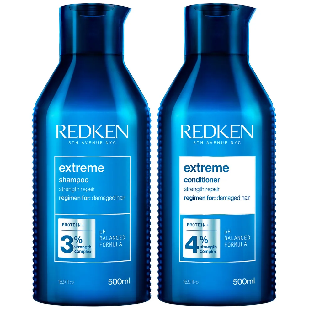 Redken Extreme Shampoo and Conditioner Routine for Damaged Hair 500ml Image 1