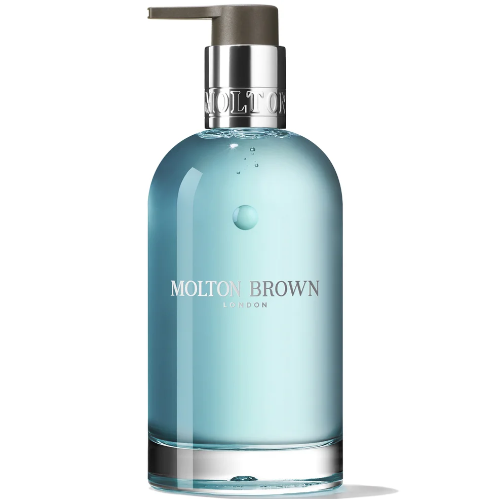 Molton Brown Coastal Cypress and Sea Fennel Fine Liquid Hand Wash Glass Bottle 200ml Image 1