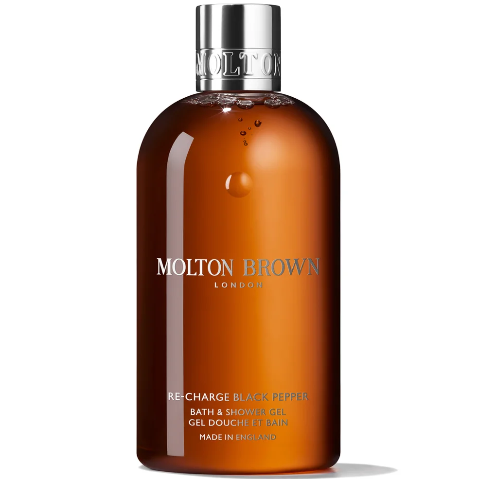 Molton Brown Re-charge Black Pepper Bath and Shower Gel 300ml Image 1