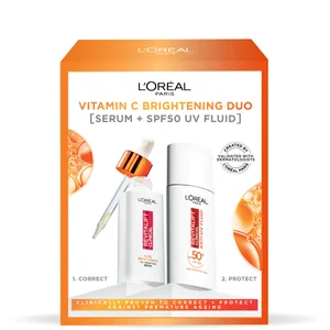 L'Oréal Paris Revitalift Vitamin C Brightening Set with Serum and SPF50 Fluid - undefined undefined