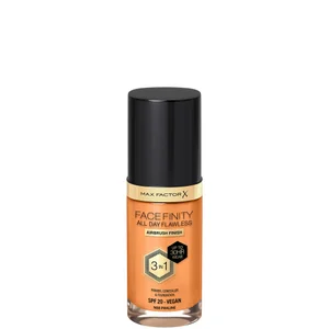 Max Factor Facefinity All Day Flawless 3 in 1 Vegan Foundation 30ml (Various Shades) - Shade N88 - PRALINE