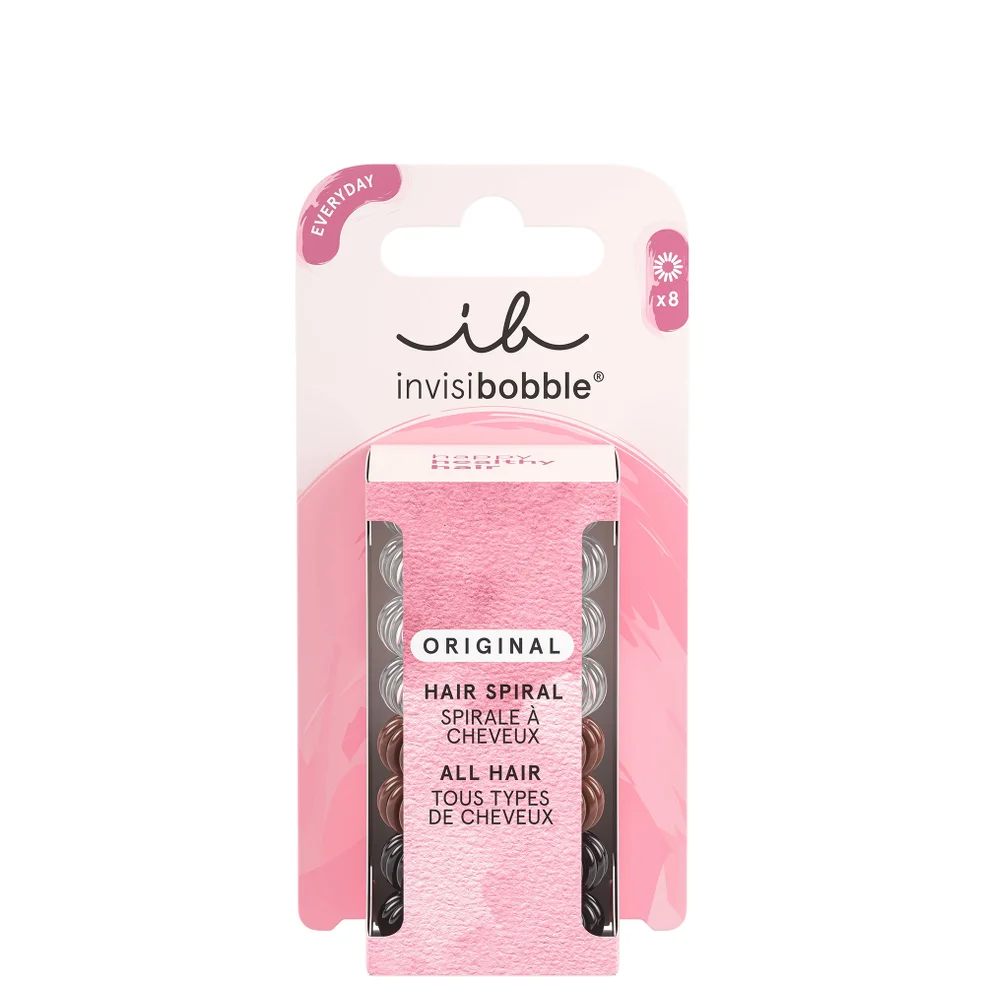 invisibobble Original Hair Necessities Spirals Value Pack (Pack of 8) Image 1
