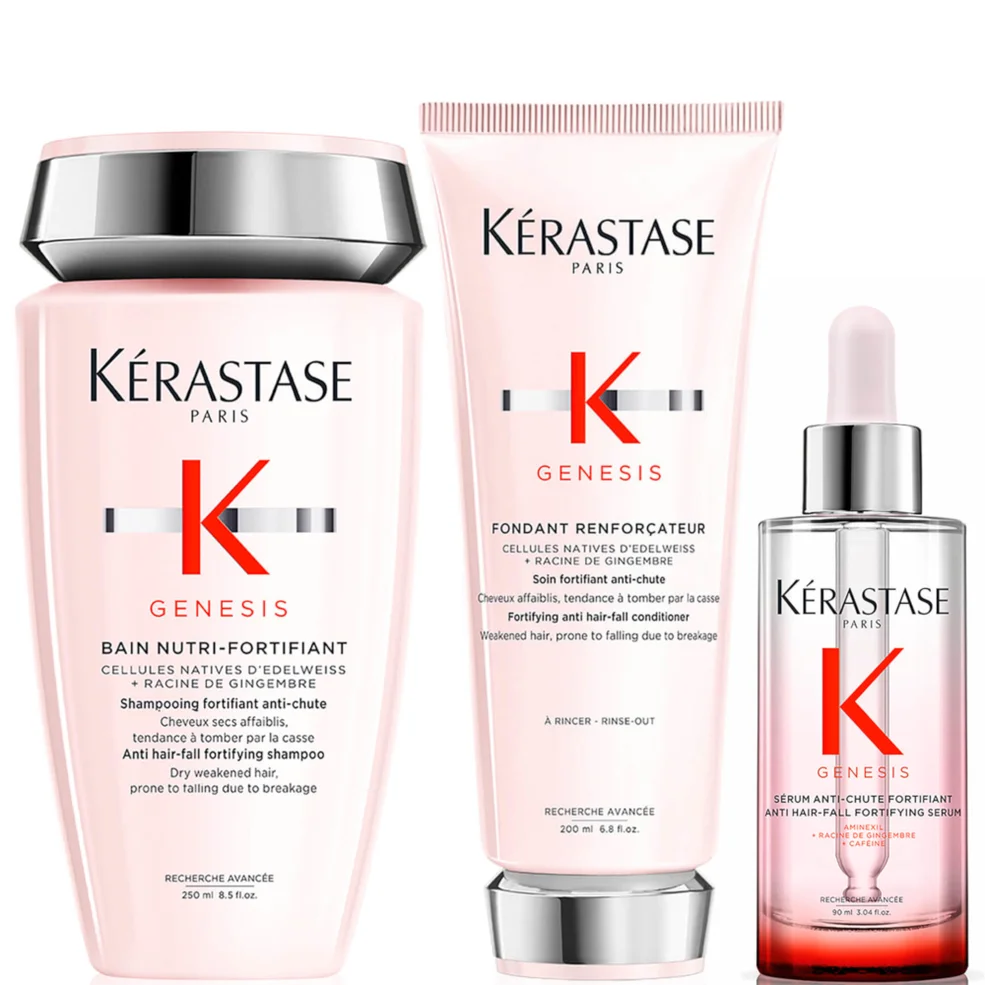 Kérastase Genesis Shampoo, Conditioner and Serum Hair Trio Routine Image 1