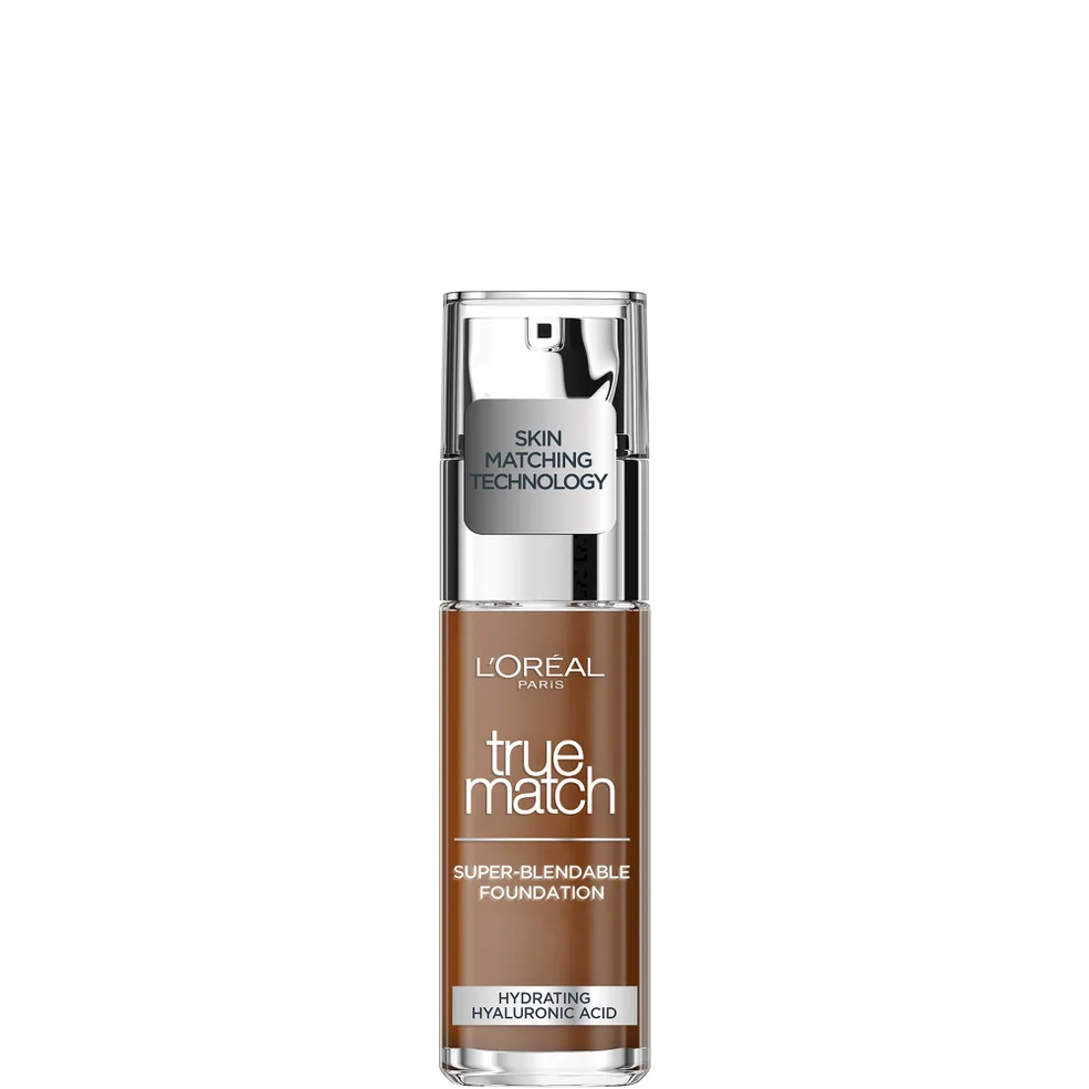 L'Oréal Paris True Match Liquid Foundation with SPF and Hyaluronic Acid 30ml (Various Shades) Image 1