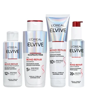 L'Oréal Paris Elvive Bond Repair Full Routine Bundle for Damaged Hair - undefined undefined