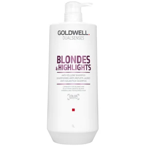 Goldwell Dualsenses Blonde and Highlights Anti-Yellow Shampoo 1000ml (Worth £64) - undefined undefined