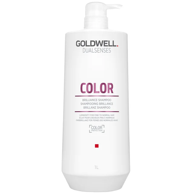 Goldwell Dualsenses Color Brilliance Shampoo 1000ml (Worth £64)