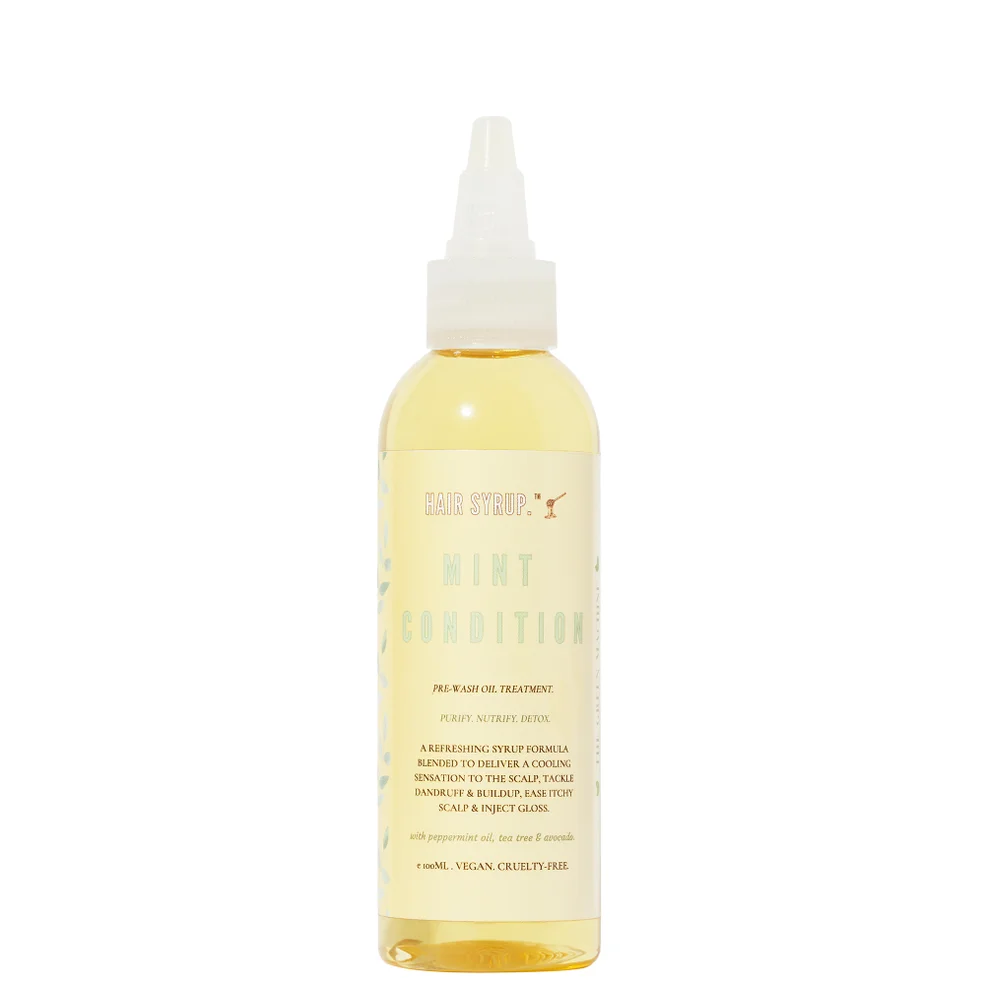 Hair Syrup Mint Condition Pre-Wash Oil Treatment 100ml Image 1