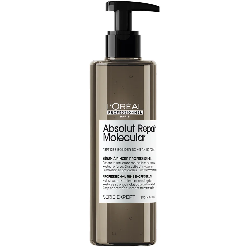 L'Oréal Professionnel Absolut Repair Molecular Rinse Off Serum Conditioner Treatment for Damaged Hair 250ml Image 1