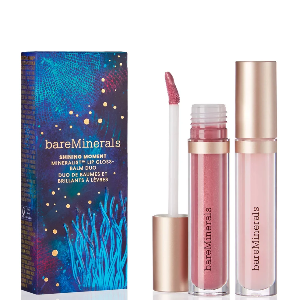 bareMinerals Holiday 2023 Mineralist Gloss-Balm Duo (Worth £44.00) Image 1