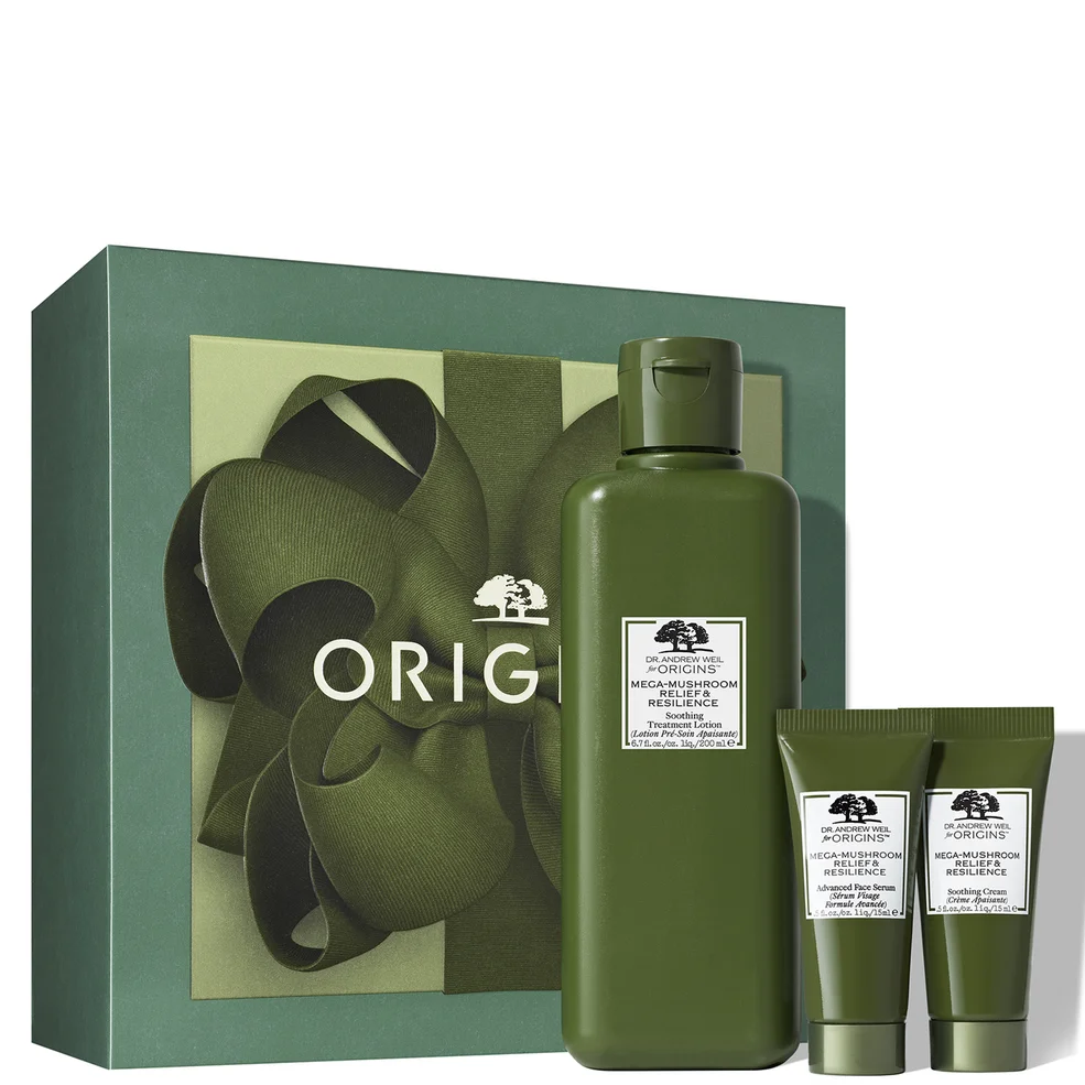 Origins Soothing Mega-Mushroom Essentials Gift Set (Worth £75.70) Image 1