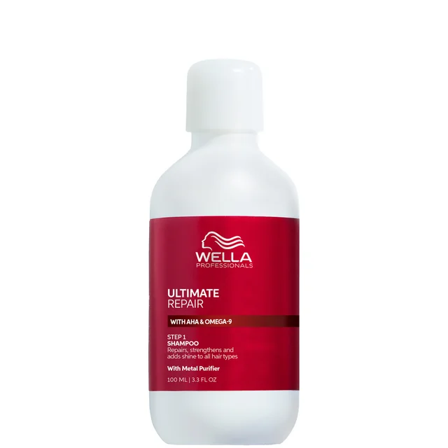Wella Professionals Ultimate Repair Shampoo, Professional Lightweight Shampoo for Damaged Hair 100ml
