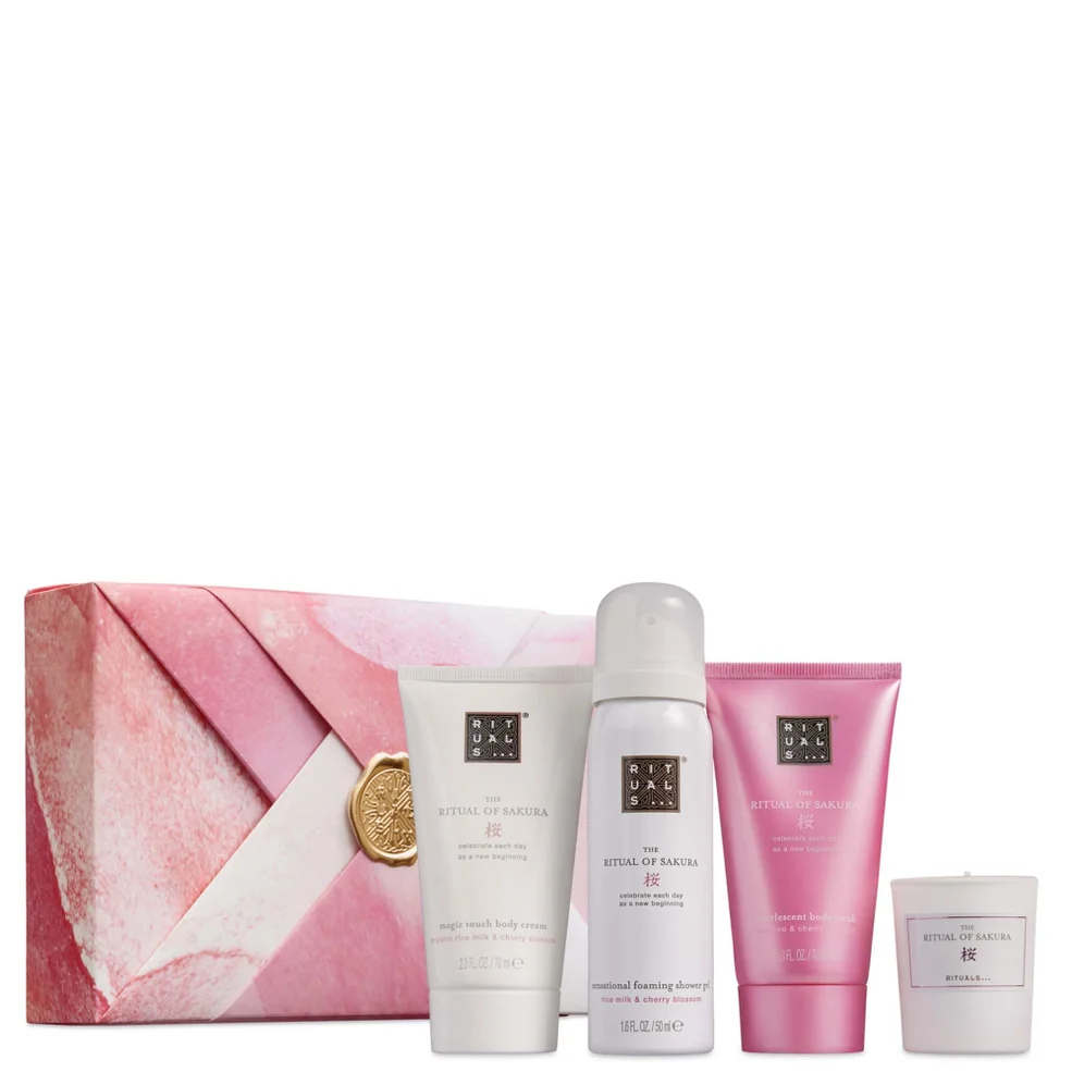 Rituals The Ritual of Sakura Floral Cherry Blossom & Rice Milk Bath and ...