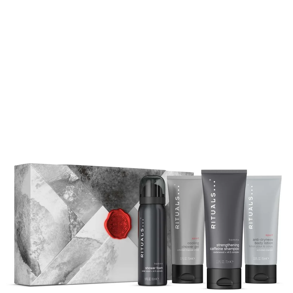 Rituals Homme & Sport Collection Men's Aromatic Bath and Body Small Gift Set Image 1
