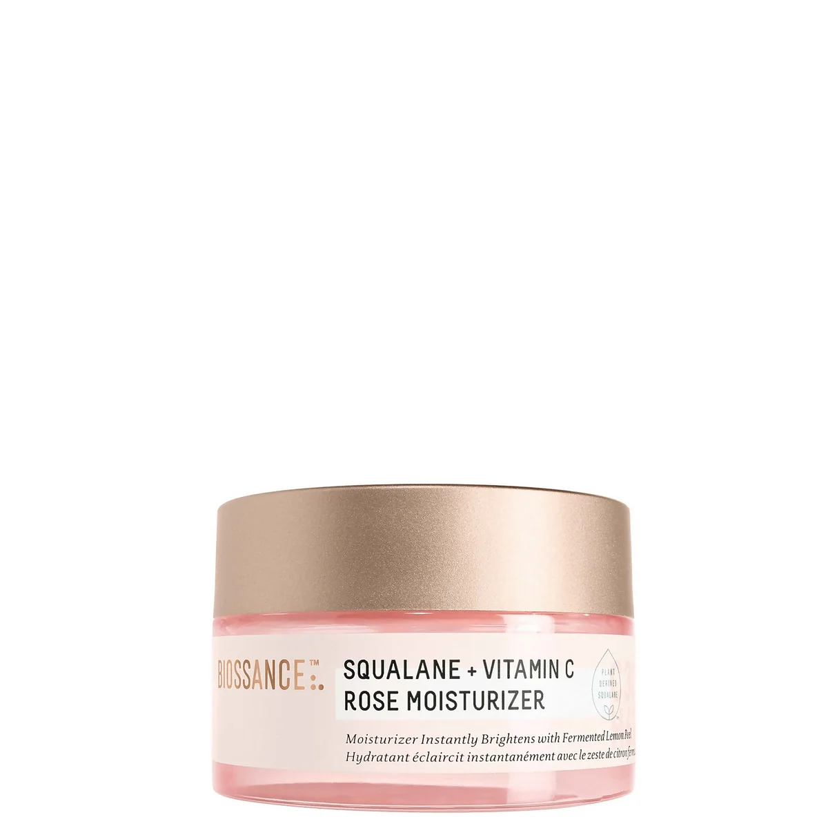 Biossance Squalane and Vitamin C Rose Moisturiser with Vegan Lip Balm | LOOKFANTASTIC Biossance Squalane and Vitamin C Rose Moisturiser with Vegan Lip Balm | LOOKFANTASTIC