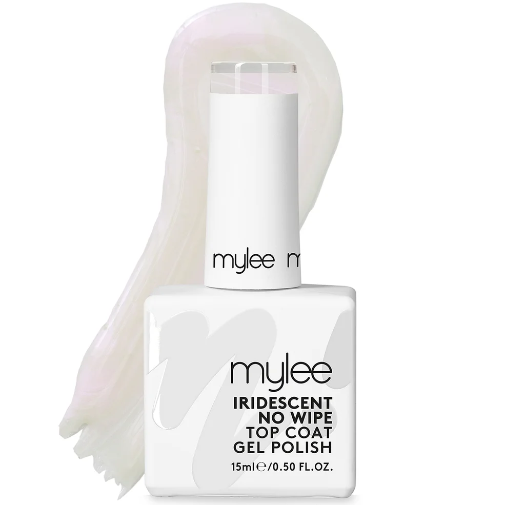 Mylee Gel Polish Iridescent No Wipe Top Coat - 15ml Image 1