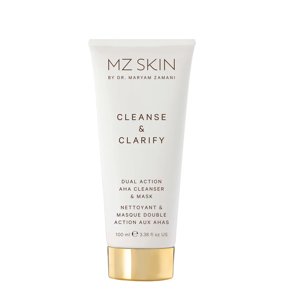 MZ Skin Cleanse & Clarify Dual Action AHA Cleanser and Mask Image 1