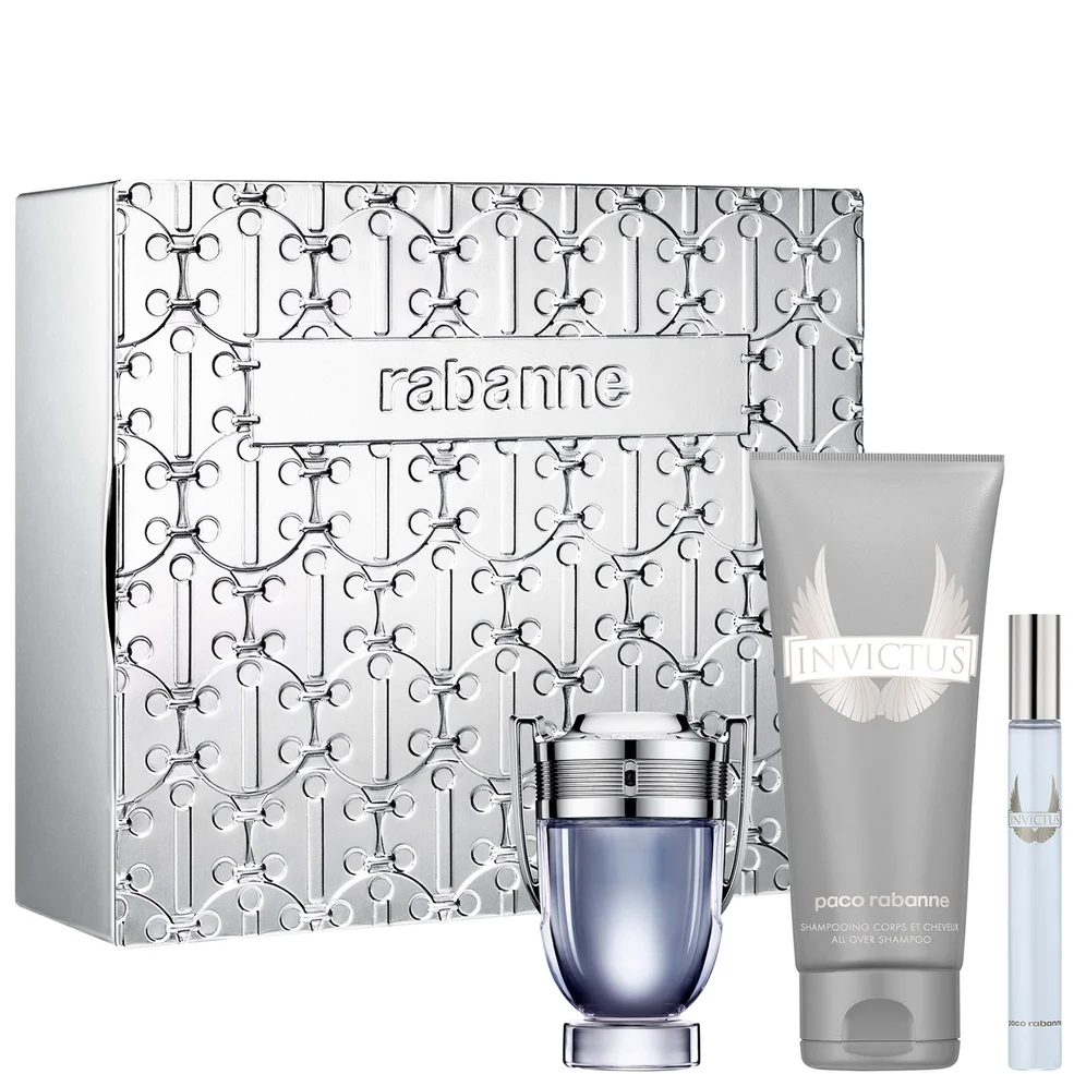 Paco Rabanne Invictus Eau de Toilette 50ml Gift Set (Worth £93.10) Image 1