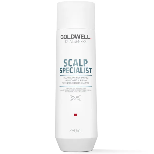 Goldwell Dualsenses Scalp Specialist Deep Cleansing Shampoo, Purifying For All Hair Types 250ml