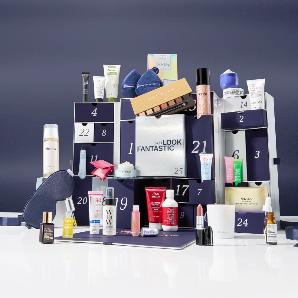 LOOKFANTASTIC Iconic Beauty Advent Calendar 2024 (Worth over £565)